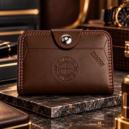 Men’s Premium Compact Leather Wallet | Stylish & Functional