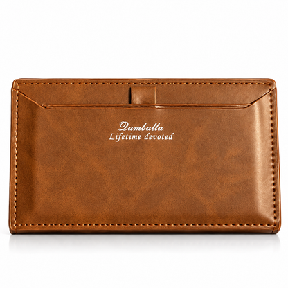 Dumballu Men’s Premium Long Wallet – Stylish Leather Wallet