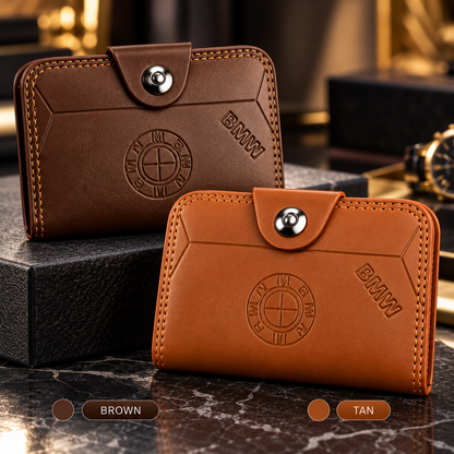 Men’s Premium Compact Leather Wallet | Stylish & Functional